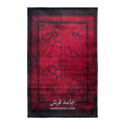 فرش مشهد وینتیج کد 871310 - رنگ سرمه ای - عکس شماره 1