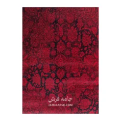 فرش مشهد وینتیج کد 871310 - رنگ سرمه ای - عکس شماره 2