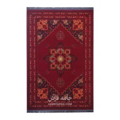 فرش مشهد بلوچی کد 871378 - رنگ سرمه ای - عکس شماره 1