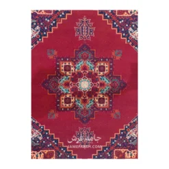 فرش مشهد بلوچی کد 871378 - رنگ سرمه ای - عکس شماره 2