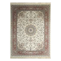 فرش مشهد افشان کد testii - رنگ شکلاتی - عکس شماره 1