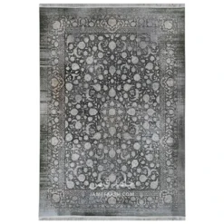 فرش مشهد افشان کد 803301 - رنگ فیلی - عکس شماره 1