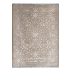 فرش مشهد مدرن کد 803772 - رنگ شکلاتی - عکس شماره 1