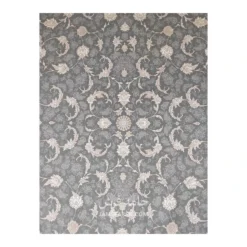 فرش مشهد افشان کد 806004 - رنگ طوسی - عکس شماره 2