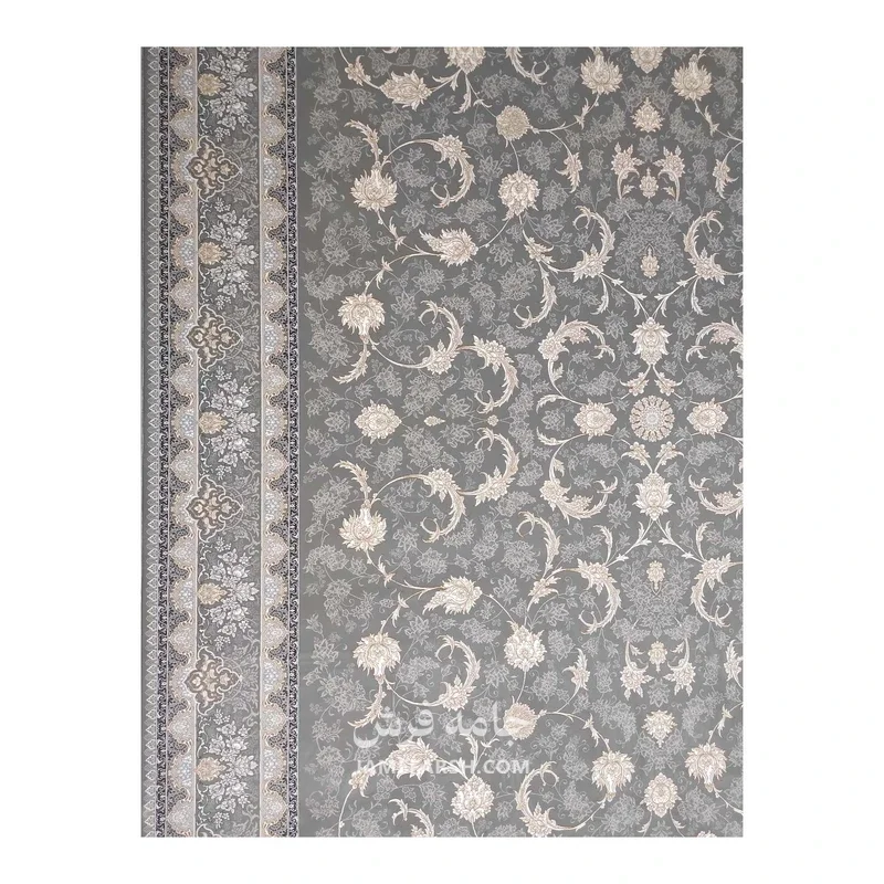 فرش مشهد افشان کد 806004 - رنگ طوسی - عکس شماره 8