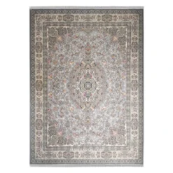 فرش مشهد لچک ترنج کد 815011 - رنگ فیلی - عکس شماره 1